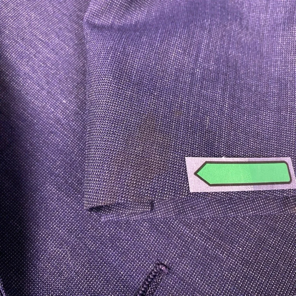 70s 80s Givenchy Gentleman Paris Blazer Suit Jacket (40R) Mens Navy GUC - Picture 10 of 12